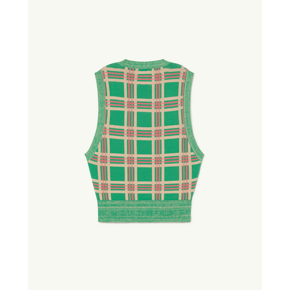 The Animals Observatory Green Logo Bat Kids Vest