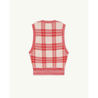The Animals Observatory Red Logo Bat Kids Vest