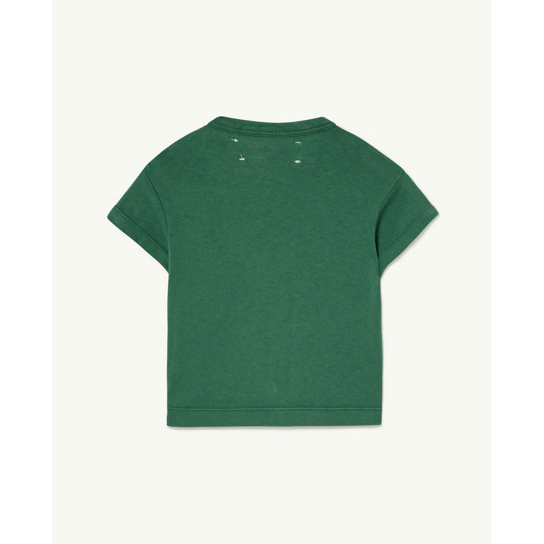 The Animals Observatory Deep Green Rooster Baby Tshirt