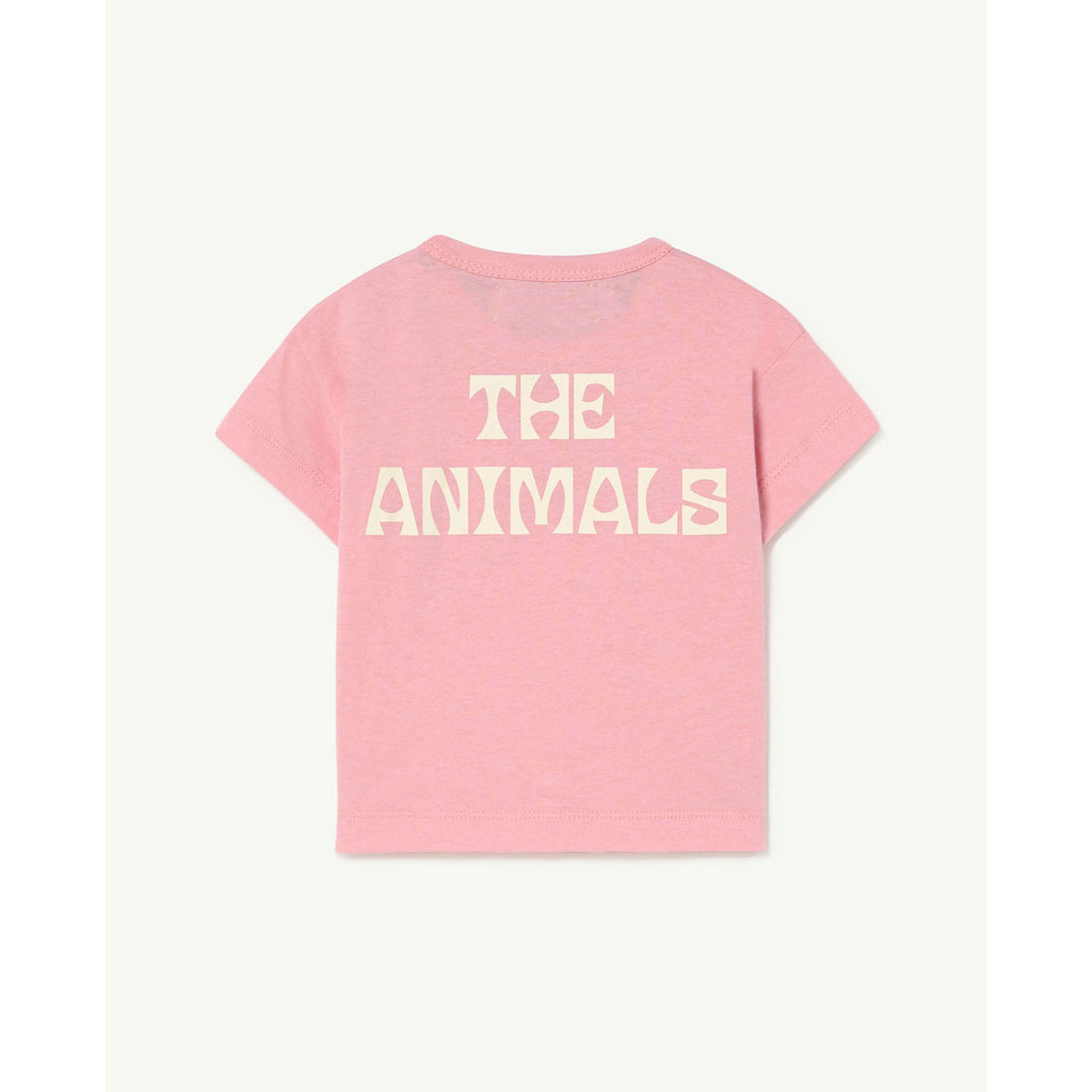 The Animals Observatory Pink Rooster Baby Tshirt