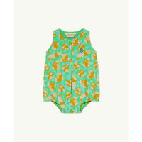 The Animals Observatory Green Butterfly Baby Jumpsuit