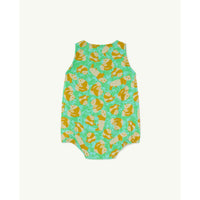 The Animals Observatory Green Butterfly Baby Jumpsuit