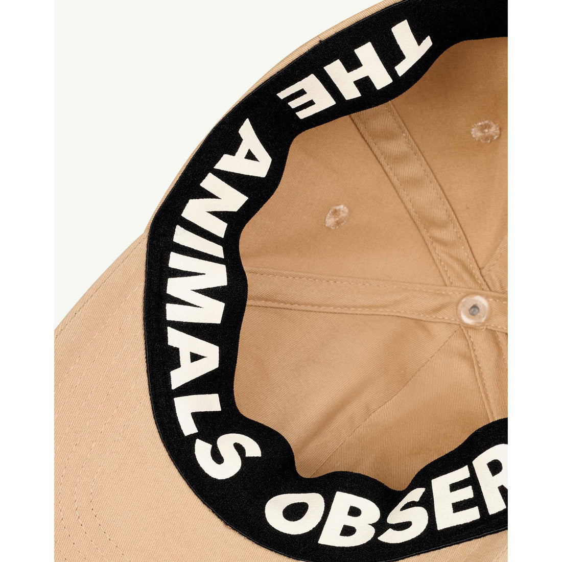 The Animals Observatory Beige Elastic Hamster Cap