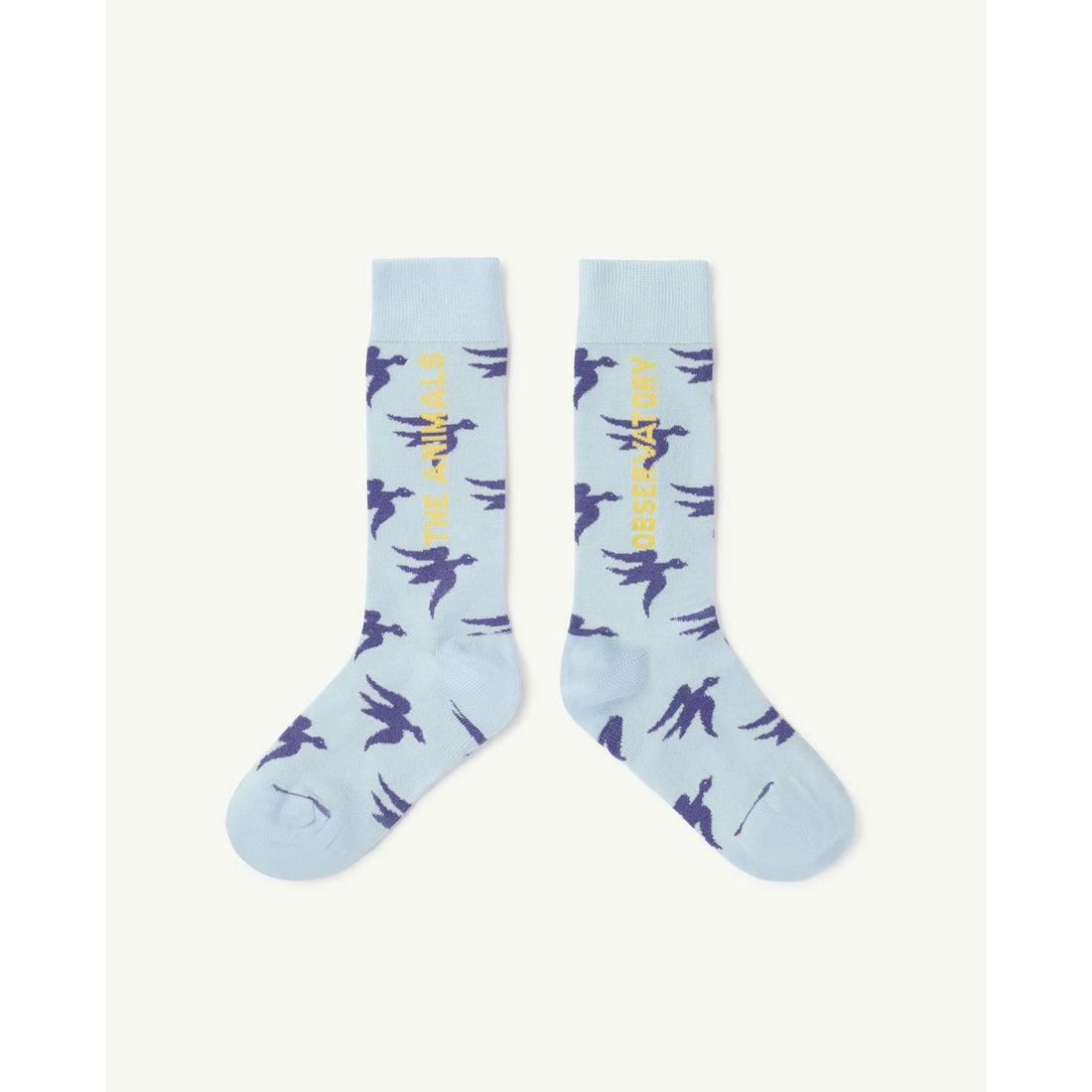 The Animals Observatory Soft Blue Worm Socks