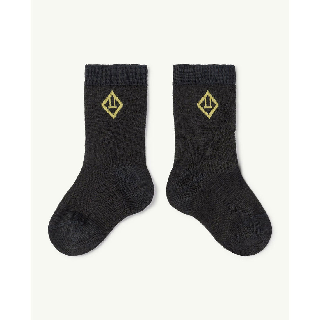 The Animals Observatory Black Hen Baby Socks