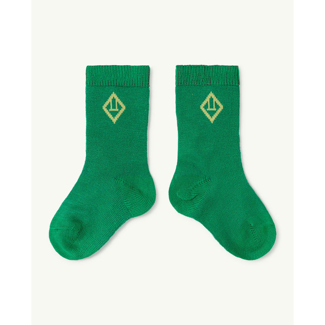 The Animals Observatory Green Hen Baby Socks