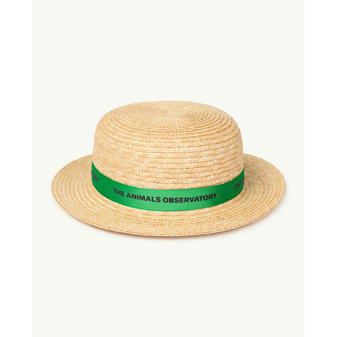The Animals Observatory Green Straw Hat