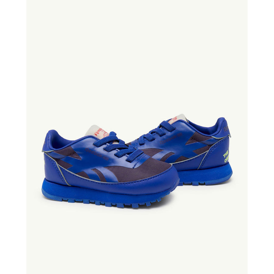 The Animals Observatory x Reebok Classic Leather Kids Sneakers - Navy