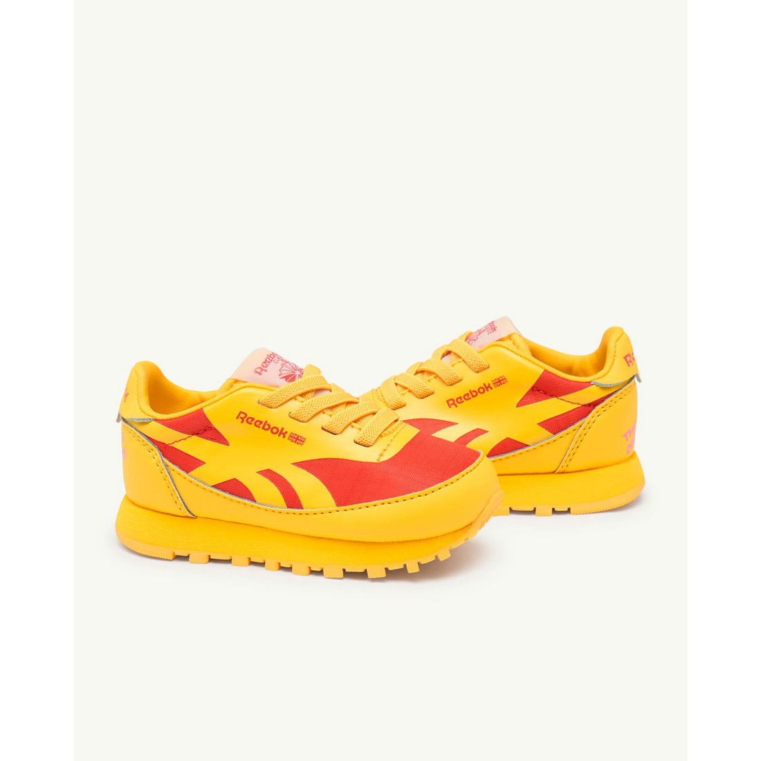 The Animals Observatory x Reebok Classic Leather Kids Sneakers -Yellow
