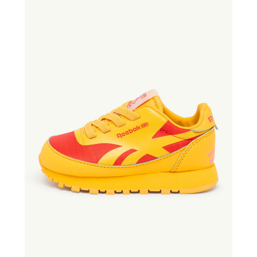 The Animals Observatory x Reebok Classic Leather Kids Sneakers -Yellow