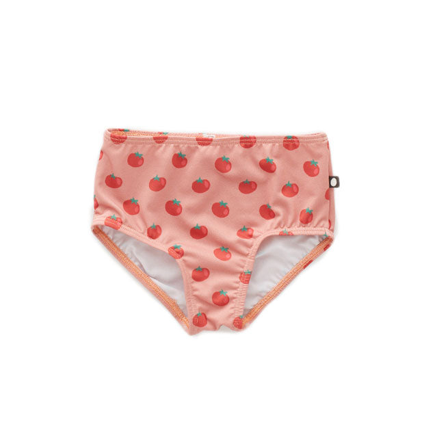 Oeuf Tomato Print Swim Bottoms
