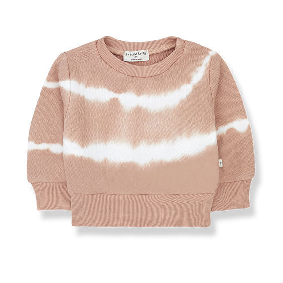 1+ in the Family Rose Sabino Tye Die Sweater