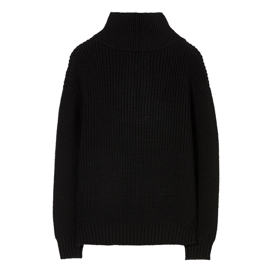 Finger in the Nose Sasha Absolute Black Half Zipped Jumper