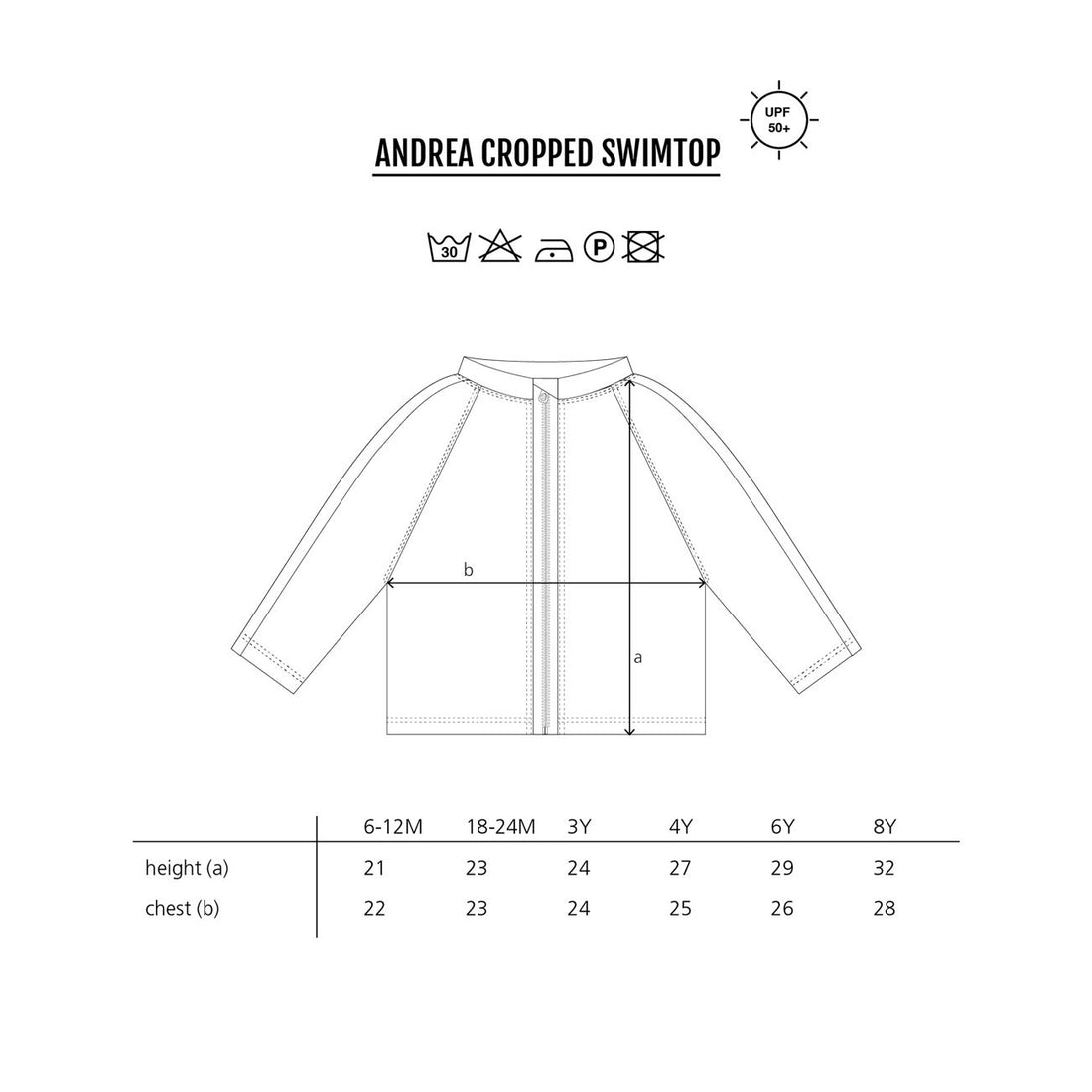 Bonnie and the Gang Lavender Andrea Uv Cropped Top