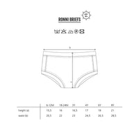 Bonnie and the Gang Lavender Ronni Uv Swim Briefs