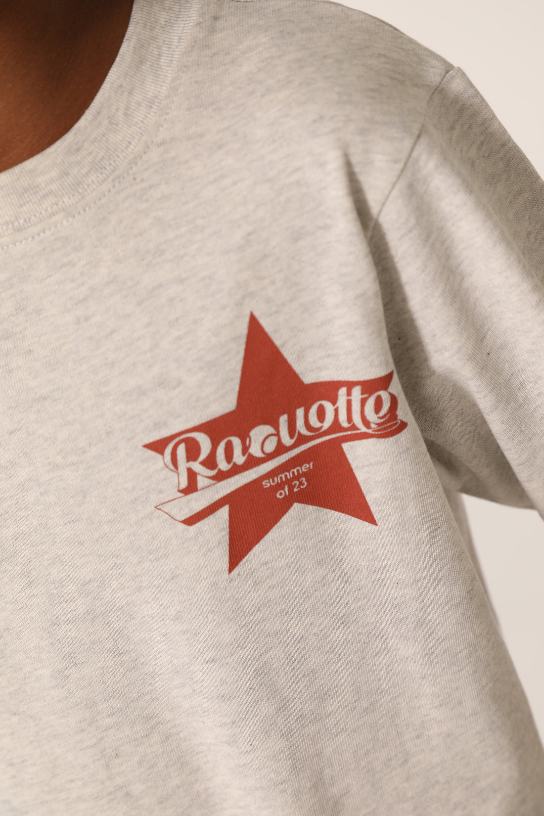 raquette Light Grey Heather Sports Club Starcamp Team Tee