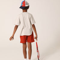 raquette Light Grey Heather Sports Club Starcamp Team Tee