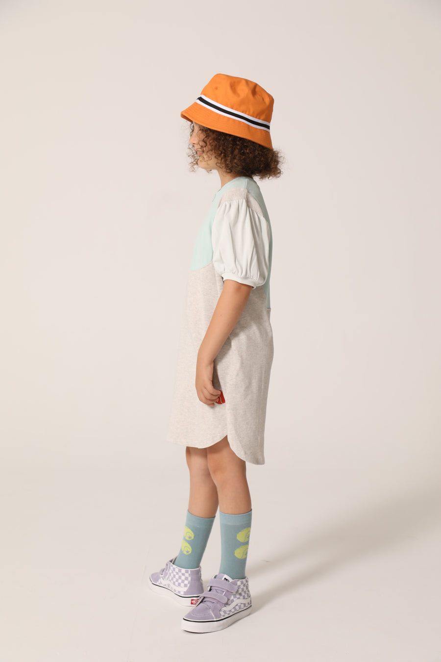 raquette Harbor Gray / Spa Blue Sports Club Tee Dress