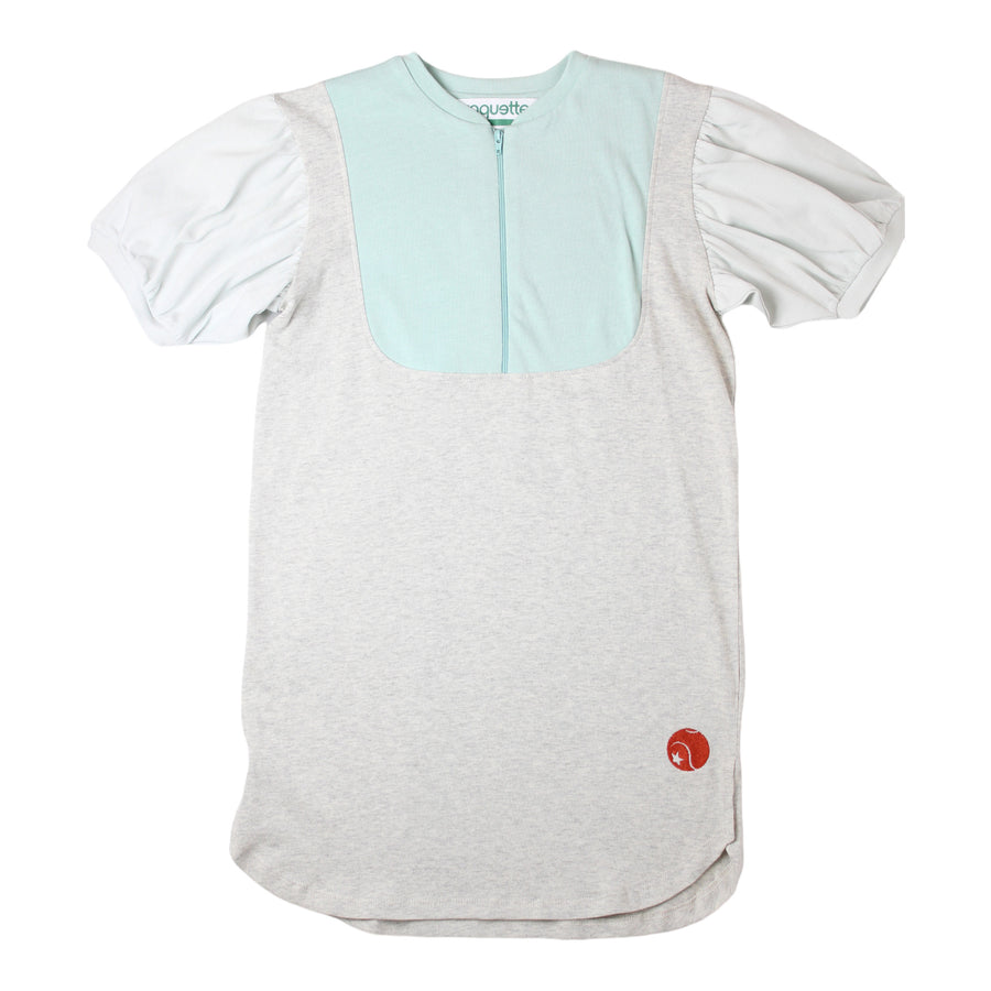 raquette Harbor Gray / Spa Blue Sports Club Tee Dress