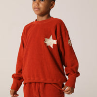 raquette Red Tennis Clay Sports Club Vintage Tennis Sweater