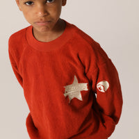 raquette Red Tennis Clay Sports Club Vintage Tennis Sweater