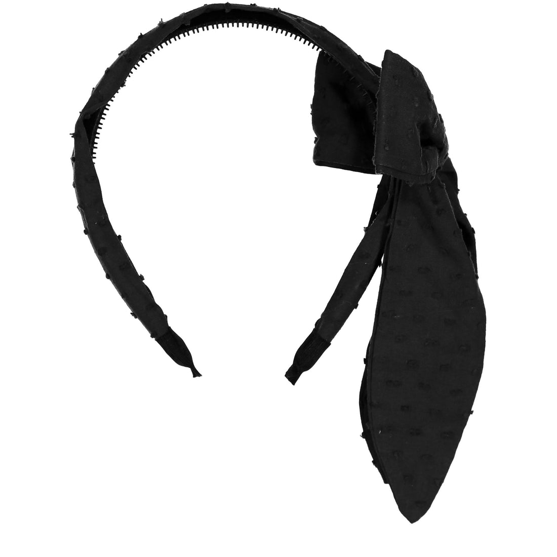 Knot Hairbands Black Scarf Bow Headband
