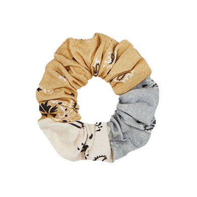 The New Society  Bandana Print Bandana Scrunchy