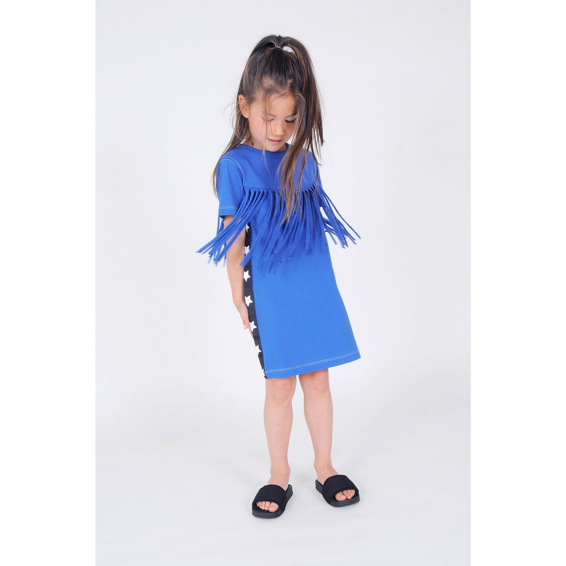 LOUD True Blue Candy Fringes Dress