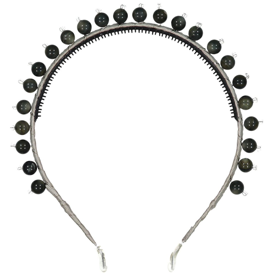 Knot Hairbands Black Shell Headband