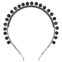 Knot Hairbands Black Shell Headband