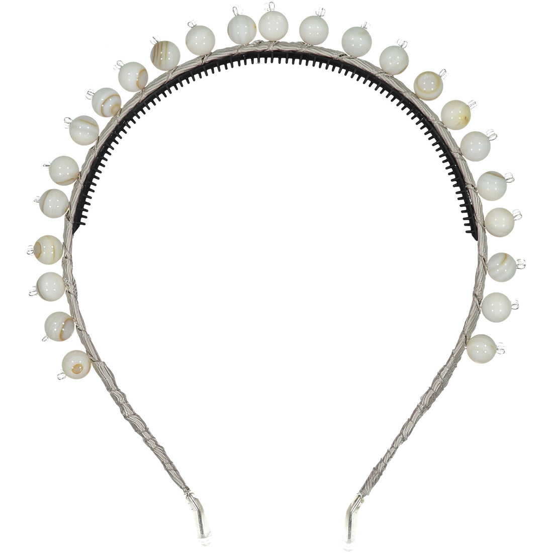 Knot Hairbands White Shell Headband