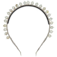 Knot Hairbands White Shell Headband
