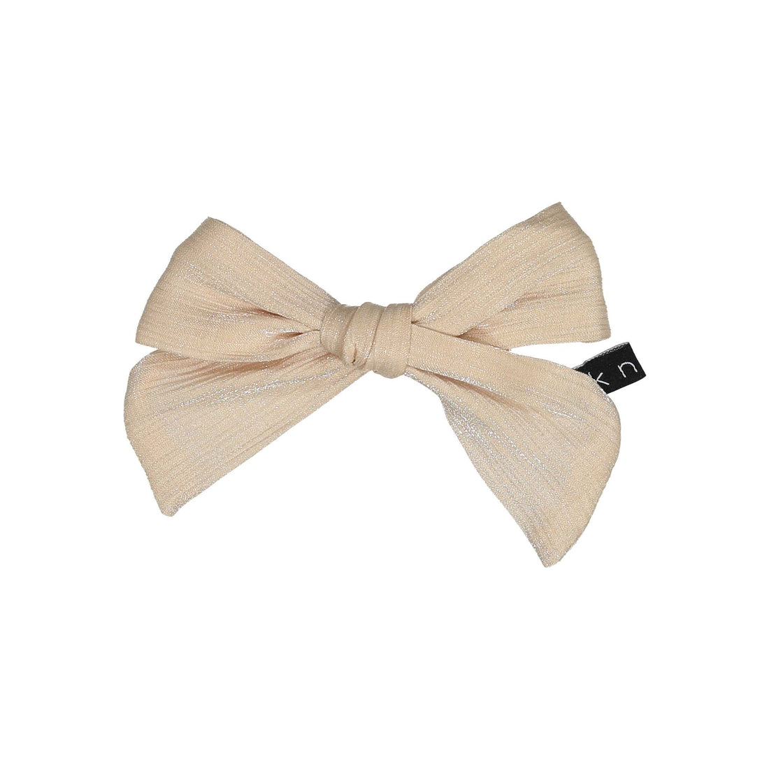 Knot Hairbands Shimmer Bow // Blush