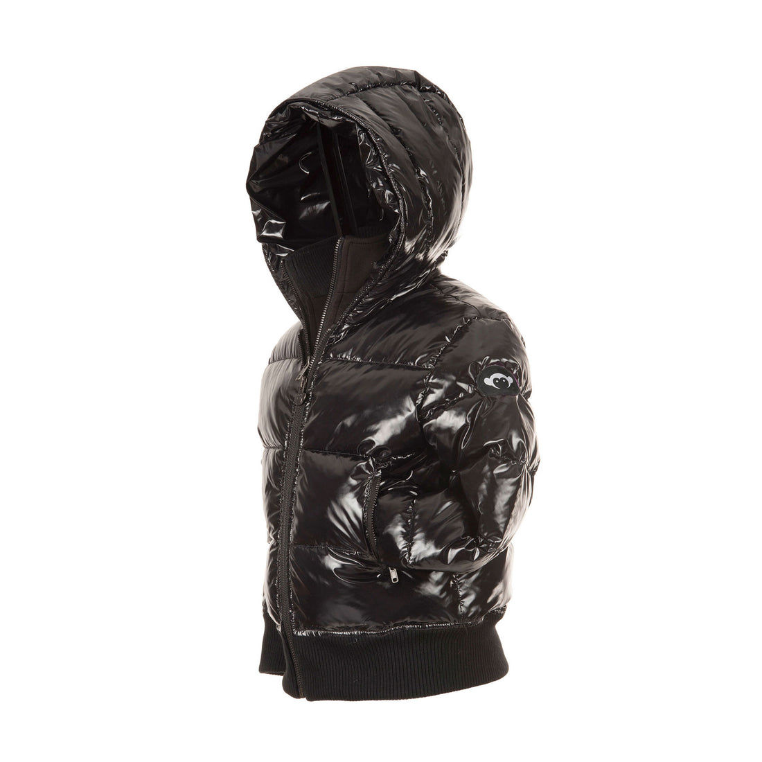 Appaman Shiny Black Flurry Coat