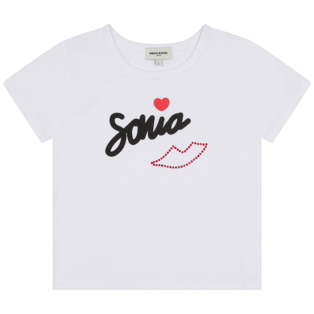 Sonia Rykiel White Short Sleeve Tee-Shirt