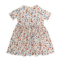 Omibia Cherry Flower Print Sima Dress