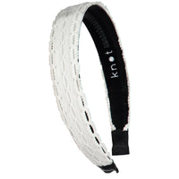 Knot Hairbands White Sketch Headband
