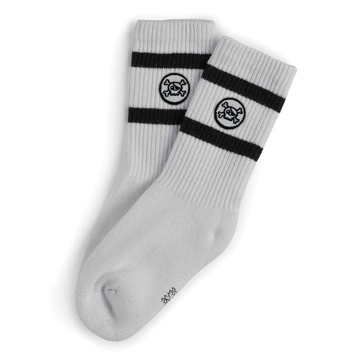 NUNUNU White Skull Sock Set [2 Pack]