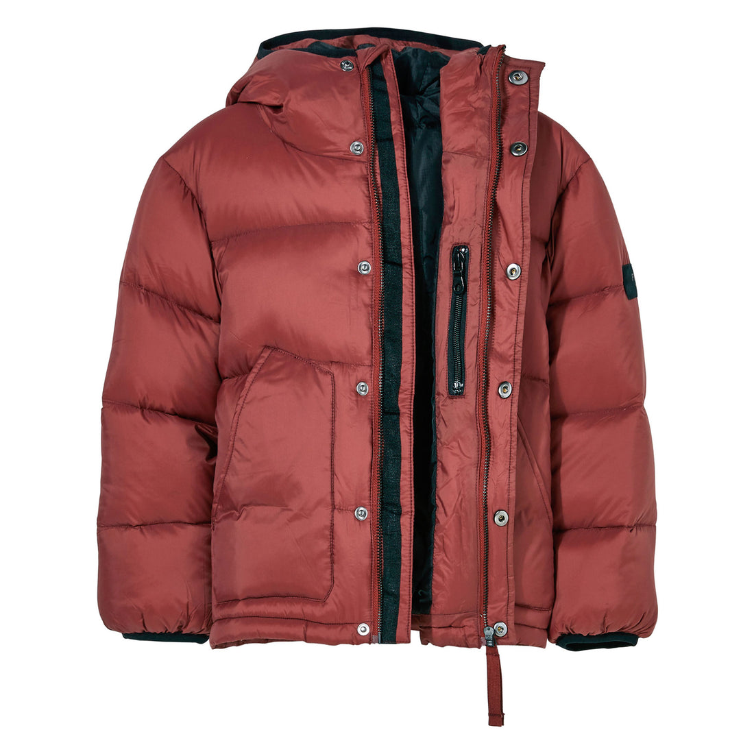 Finger in the Nose Burgundy Down Jacket