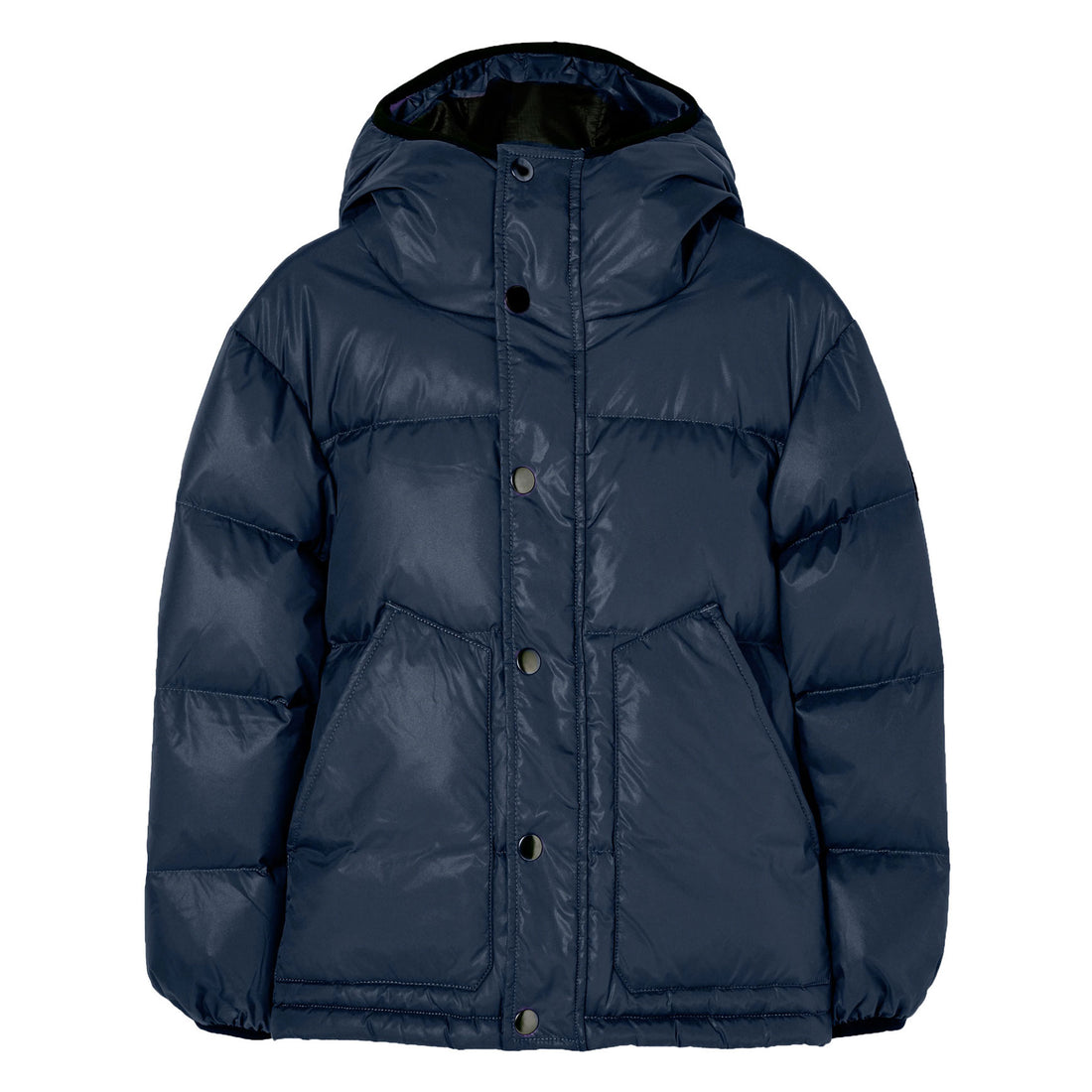 Finger in the Nose Navy Down Jacket