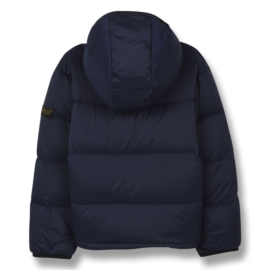 Finger in the Nose Sailor Blue Snowflow Down Jacket