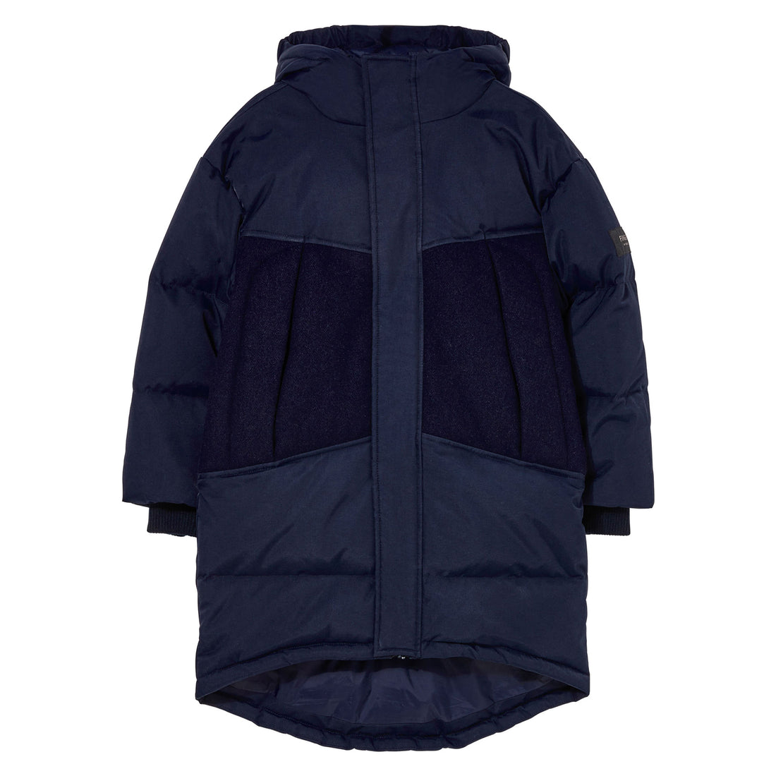 Finger in the Nose Navy Down Parka