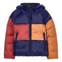 Finger in the Nose Navy Reversible Down Jacket