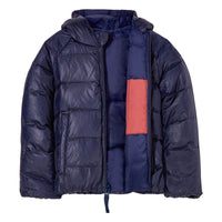 Finger in the Nose Navy Reversible Down Jacket