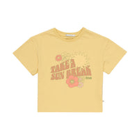 The New Society Soft Yellow Solare Tee