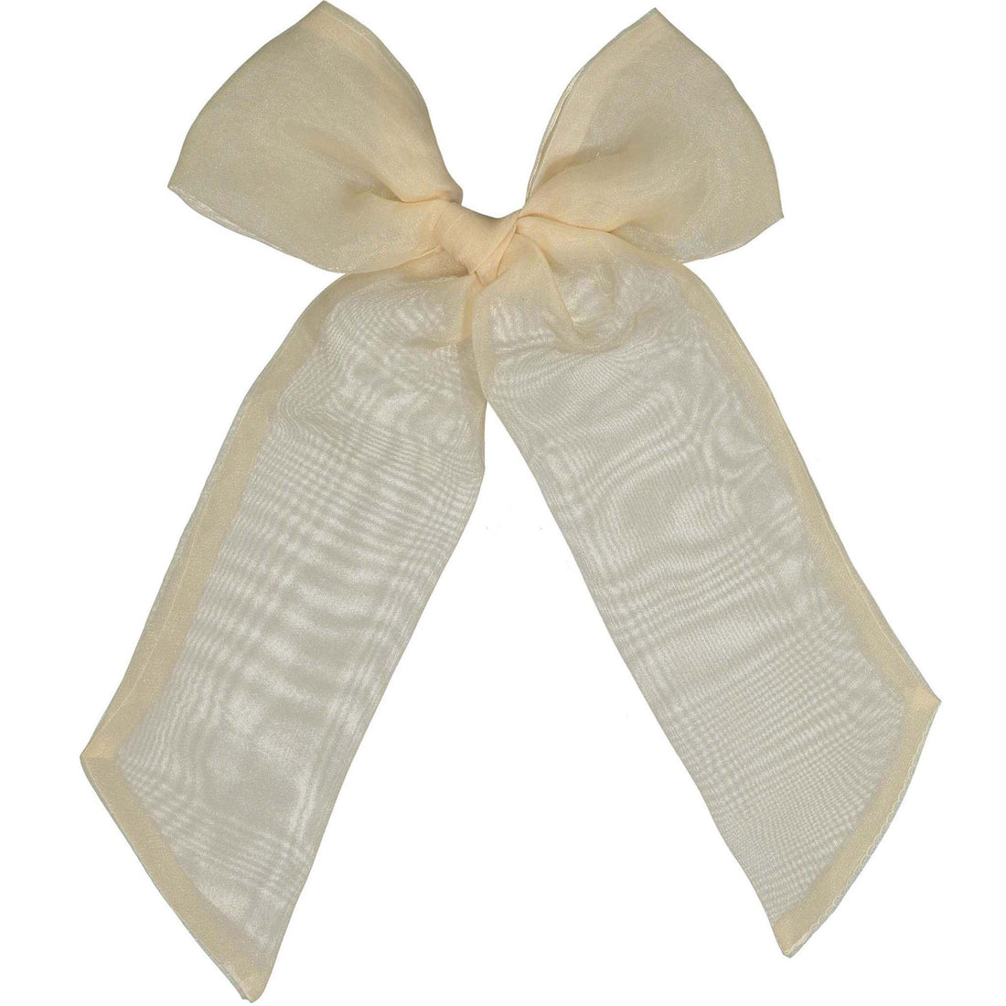 Knot Hairbands Occasion Bow Clip // Cream
