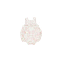 Pink Chicken Baby Betty Bubble - Pink Tattersall