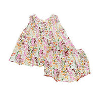 Pink Chicken Baby Jaipur 2-Piece Set - Multi Ditsy Floral