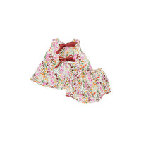 Pink Chicken Baby Jaipur 2-Piece Set - Multi Ditsy Floral