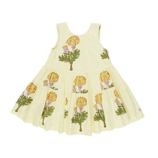 Pink Chicken Eloise Dress - Yellow Marigold